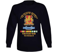 Load image into Gallery viewer, Army - Dui - 14th Infantry Regiment The Right Of The Line W Cib -  Vn Svc X 300 Classic T Shirt, Crewneck Sweatshirt, Hoodie, Long Sleeve
