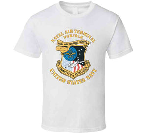 Navy - Naval Air Terminal Norfolk X 300 T Shirt