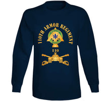 Load image into Gallery viewer, 110th Armor Regiment - Dui  W Ar Branch X 300 T Shirt
