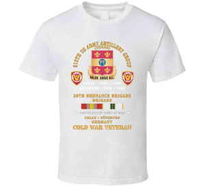 Army - 512th Us Army Artillery Group - 59th Ord Bde - Urlau To Guenzburg W Cold  Vet - Cold Svc X 300 T Shirt