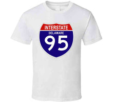 Load image into Gallery viewer, Govt - Interstate 95 - Delaware Classic T Shirt, Crewneck Sweatshirt, Hoodie, Long Sleeve
