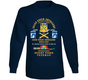 1st Battalion, 201st Artillery, Xviii Abn Corps - Operation Desert Storm Veteran X 300 T Shirt