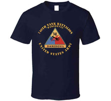 Load image into Gallery viewer, 740th Tank Battalion Ssi - Daredevil - Us Army X 300 T Shirt
