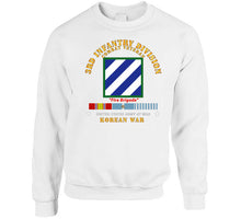 Load image into Gallery viewer, Army - 3rd Id - Korean War W Korea War Svc Classic T Shirt, Crewneck Sweatshirt, Hoodie, Long Sleeve
