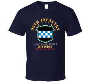 99th Infantry Division - Checkerboard Division X 300 T Shirt