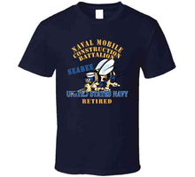 Load image into Gallery viewer, Navy - Seabee - Retired X 300 Classic T Shirt, Crewneck Sweatshirt, Hoodie, Long Sleeve
