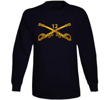 Load image into Gallery viewer, Army - 12th Cavalry Branch Wo Txt Classic T Shirt, Crewneck Sweatshirt, Hoodie, Long Sleeve
