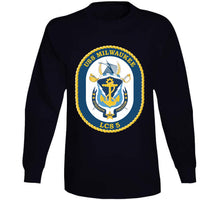 Load image into Gallery viewer, Navy - Uss Milwaukee (lcs-5) Wo Txt X 300 T Shirt
