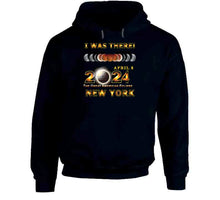 Load image into Gallery viewer, Total Eclipse - 2024 - I Was There W Yellow Outline - New York T Shirt
