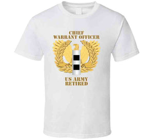 Emblem - Warrant Officer - Cw2 - Retired X 300 T Shirt