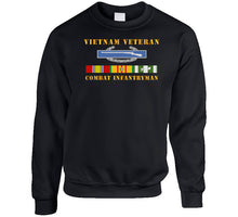 Load image into Gallery viewer, Army - Vietnam Veteran - Cbt Infantryman W Cib Vn Svc Classic T Shirt, Crewneck Sweatshirt, Hoodie, Long Sleeve
