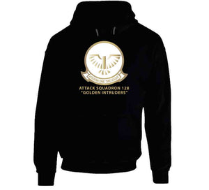 Attack Squadron 128 - Golden Intruders - White W Text X 300 Classic T Shirt, Crewneck Sweatshirt, Hoodie, Long Sleeve