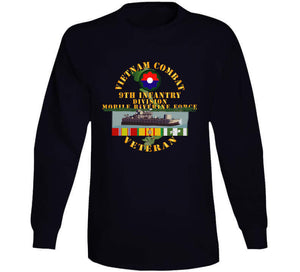 Army - Vietnam Combat Vet W 9th Inf Div - Mobile Riverine Force W Vn Svc Classic T Shirt, Crewneck Sweatshirt, Hoodie, Long Sleeve