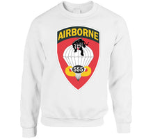 Load image into Gallery viewer, Army - 555th Parachute Infantry Battalion Wo Txt X 300 Classic T Shirt, Crewneck Sweatshirt, Hoodie, Long Sleeve

