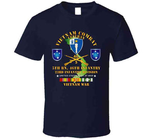 5th Bn 46th Infantry W Vn Svc T Shirt