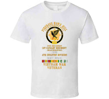 Load image into Gallery viewer, Army - Dui - 2nd Squadron, 1st Cavalry,firebase Hawk Hill - 4th Id - 1968 W Vn Svc X 300 T Shirt
