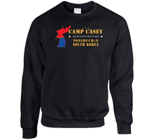 Load image into Gallery viewer, Camp Casey - Tongduchon - South Korea W Map X 300 T Shirt
