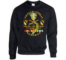 Load image into Gallery viewer, Army - Vietnam Combat Cavalry Vet W 2nd Bn 7th Cav Dui - 1st Cav Div X 300 T Shirt
