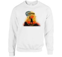 Load image into Gallery viewer, Army - Infantry - Follow Me - Ranger Tab - Paratrooper - Battleground X 300 Classic T Shirt, Crewneck Sweatshirt, Hoodie, Long Sleeve
