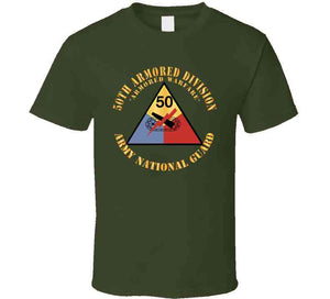 Army - 50th Armored Division - Ssi - Armored Warfare - Arng X 300 Classic T Shirt, Crewneck Sweatshirt, Hoodie, Long Sleeve