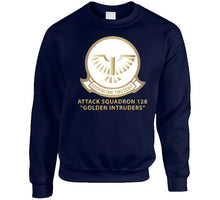 Load image into Gallery viewer, Attack Squadron 128 - Golden Intruders - White W Text X 300 Classic T Shirt, Crewneck Sweatshirt, Hoodie, Long Sleeve
