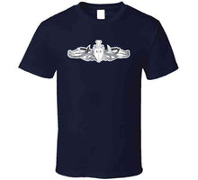 Load image into Gallery viewer, Navy - Surface Warfare Badge - Silver Wo Txt X 300 T Shirt
