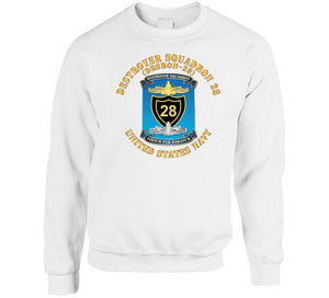 Navy - Destroyer Squadron 28 (desron-28) X 300 Classic T Shirt, Crewneck Sweatshirt, Hoodie, Long Sleeve