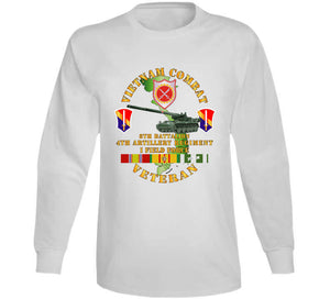 Army - Vietnam Combat Vet - 8th Bn 4th Artillery - I Field Force W M107 Classic T Shirt, Crewneck Sweatshirt, Hoodie, Long Sleeve