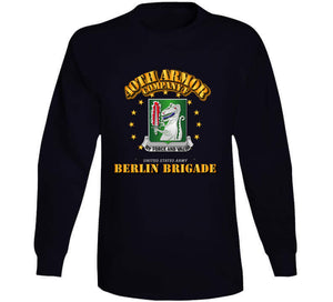 Army - Company F 40th Armor - Berlin Brigade Classic T Shirt, Crewneck Sweatshirt, Hoodie, Long Sleeve