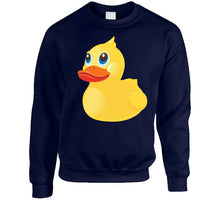 Load image into Gallery viewer, Yellow Rubber Duck - Oblique Left Front Long Sleeve T Shirt
