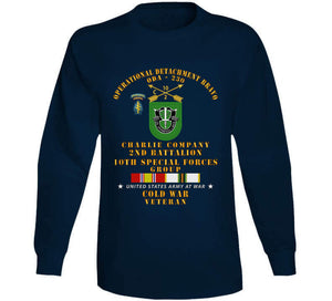 Army - Odb 230 - C Co, 2nd Bn 10th Sfg W Cold Svc Classic T Shirt, Crewneck Sweatshirt, Hoodie, Long Sleeve