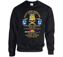 Load image into Gallery viewer, 1st Battalion, 201st Artillery, Xviii Abn Corps - Operation Desert Storm Veteran X 300 T Shirt
