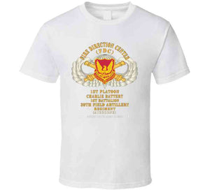 39th Field Artillery Regiment, 1st Platoon, Fdc, Charlie Battery, 1st Battalion Airborne - V1 X 300 T Shirt