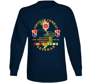 Army - Vietnam Combat Vet - 8th Bn 4th Artillery - I Field Force W M107 Classic T Shirt, Crewneck Sweatshirt, Hoodie, Long Sleeve