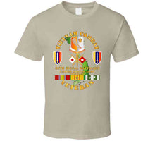 Load image into Gallery viewer, Army - Vietnam Combat Vet W 69th Signal Bn Dui - Usarv W Vn Svc T Shirt
