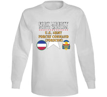 Load image into Gallery viewer, Army - Fort Liberty North Carolina - Us Army Forces Command (forscom) Ssi - Dui X 300 T Shirt
