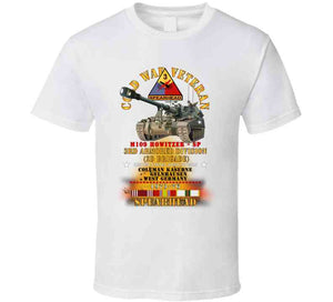 3rd Armored Division  - Gelnhausen, Germany - M109 Howitzer Sp  - Spearhead W Fire - 1973-76 - Cold X 300 T Shirt