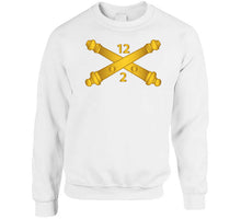 Load image into Gallery viewer, Army - 2nd Bn 12th Field Artillery Regt - Artillery Br Wo Txt T Shirt
