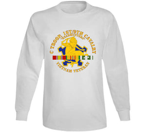 C Troop, 1st-9th Cavalry - Headhunters - Vietnam Vet W 1966-1967 Vn Sv Svc Classic T Shirt, Crewneck Sweatshirt, Hoodie, Long Sleeve