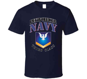 Navy - Rank - E4 - Po3 - Gold W White X 300 T Shirt