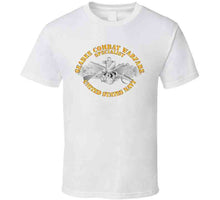 Load image into Gallery viewer, Seabee Combat Warfare Spec Badge - Em W Txt T Shirt
