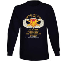 Load image into Gallery viewer, 39th Field Artillery Regiment, 1st Platoon, Fdc, Charlie Battery, 1st Battalion Airborne - V1 X 300 T Shirt
