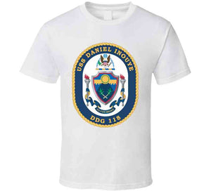 Navy - Uss Daniel Inouye (ddg-118) Wo Txt X 300 T Shirt