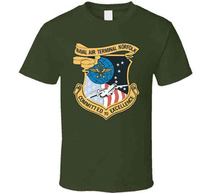 Navy - Naval Air Terminal Norfolk Wo Txt X 300 T Shirt