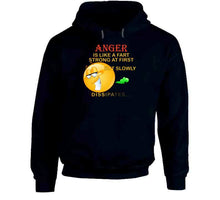 Load image into Gallery viewer, Anger - Is Like A Fart - Strong At First  X 300 T Shirt
