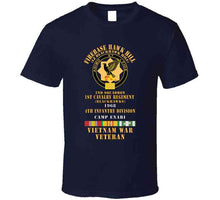 Load image into Gallery viewer, Army - Dui - 2nd Squadron, 1st Cavalry,firebase Hawk Hill - 4th Id - 1968 W Vn Svc X 300 T Shirt
