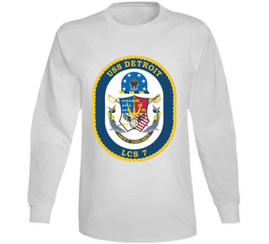 Navy - Uss Detroit (lcs-7) Wo Txt X 300 Classic T Shirt, Crewneck Sweatshirt, Hoodie, Long Sleeve