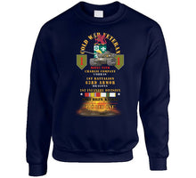 Load image into Gallery viewer, Army - Cold War Vet - C Co, 1st Bn 63rd Armor - 1st Inf Div - Fort Riley, Kansas - M60a1 Tank  - Bro W Cold Svc X 300 T Shirt
