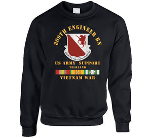 Army - 809th Engineer Bn - Thailand W Vn Svc X 300 Classic T Shirt, Crewneck Sweatshirt, Hoodie, Long Sleeve