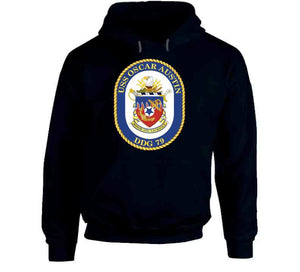 Navy - Uss Oscar Austin (ddg 79) Wo Txt T Shirt